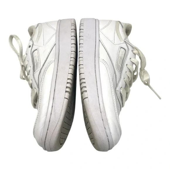 Reebok Women’s Club C White Leather Double Classic Platform Tennis Shoes 7.5 - Picture 11 of 15